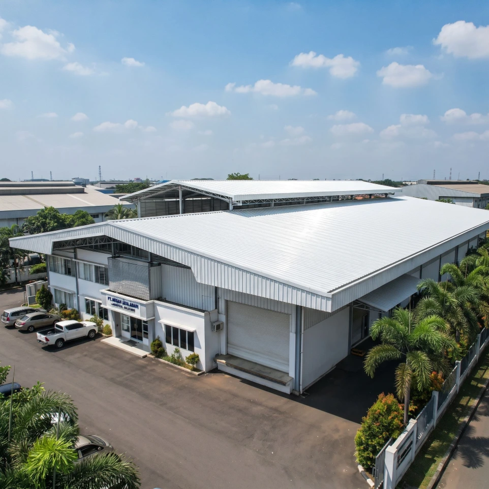 Atap uPVC Bier Material Indonesia bisa untuk Pabrik