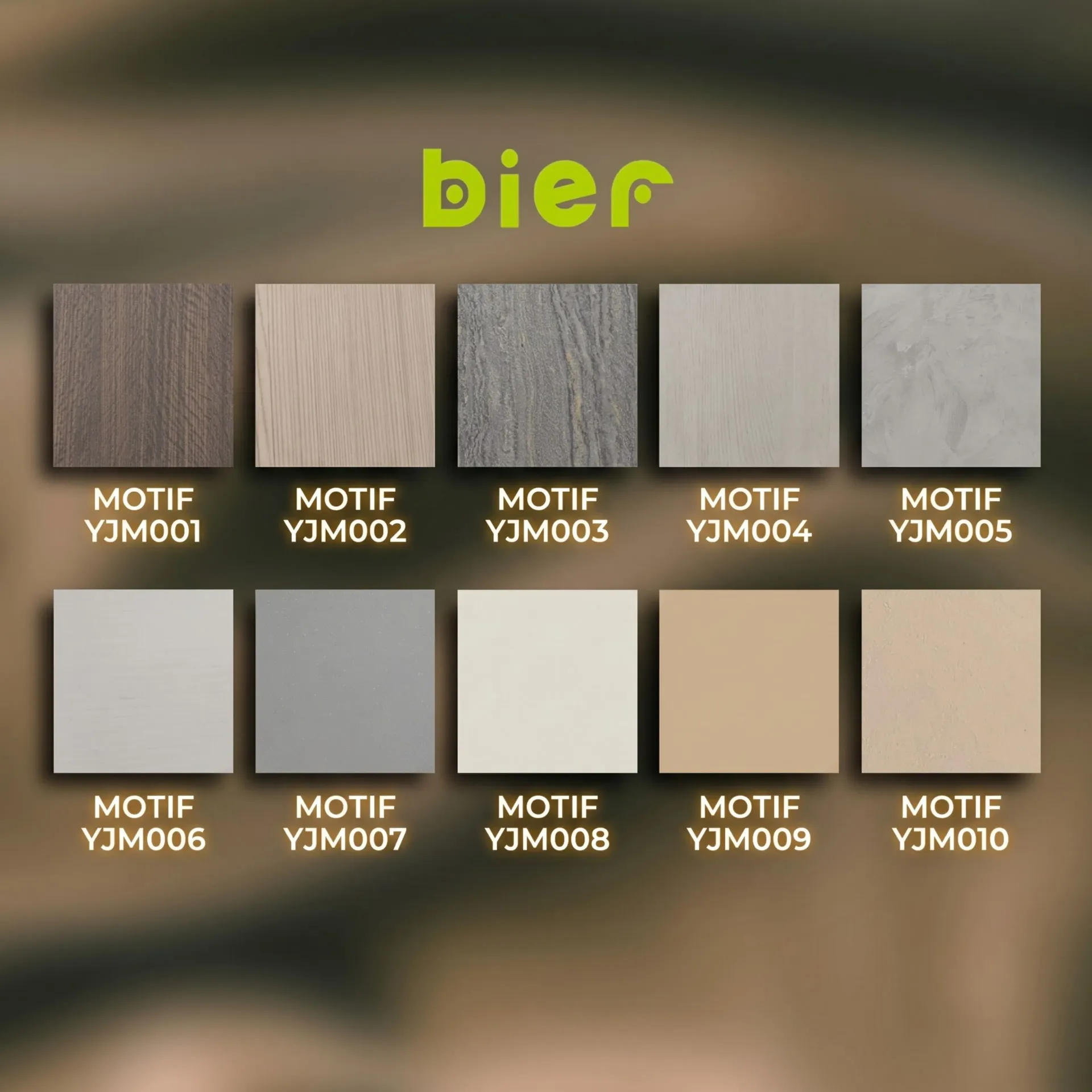 Papan PVC YJM Wood Series 5MM